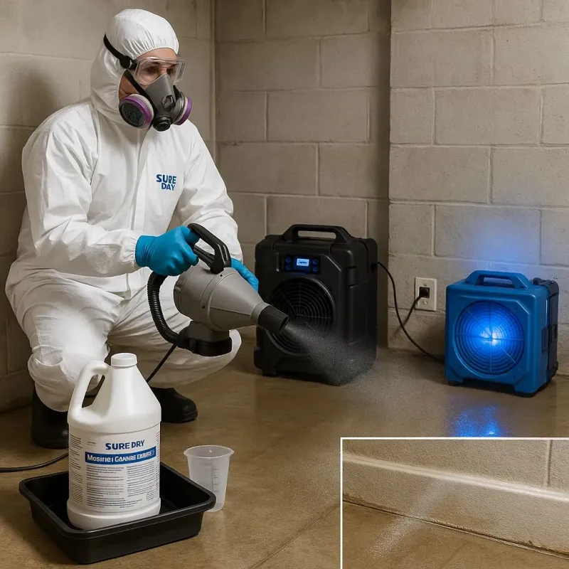 Sanitization and Odor Removal process in Barrington, RI