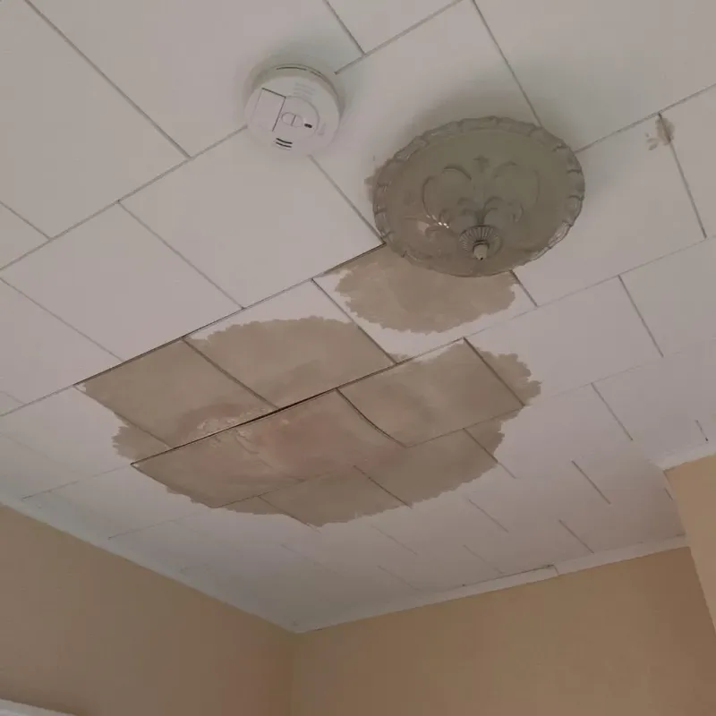 Ceiling Water Damage Repair in Barrington, RI
