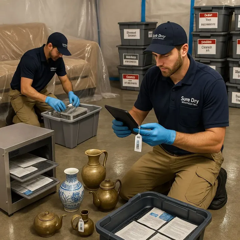 Content Protection and Restoration process in Barrington, RI