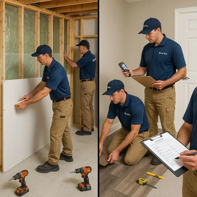 Repairs and Reconstruction process in Barrington, RI